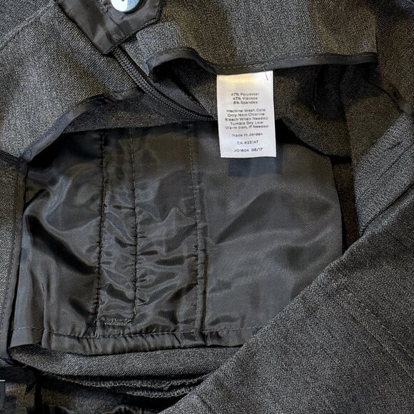 Talbots Slim Ankle Pants - Gray - Picture 6 of 7